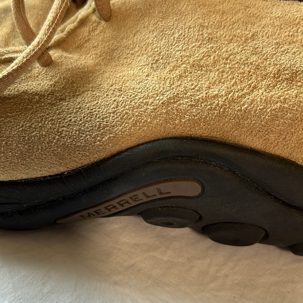 Merrell Men’s Jungle Moc Shoes in tan size 8 - Picture 3 of 8